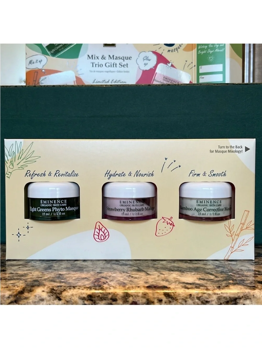 Eminence Mix & Masque Trio Gift Set